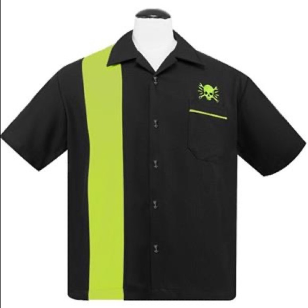 Skull Wrench Panel Hot Rod Shirt *NEW*